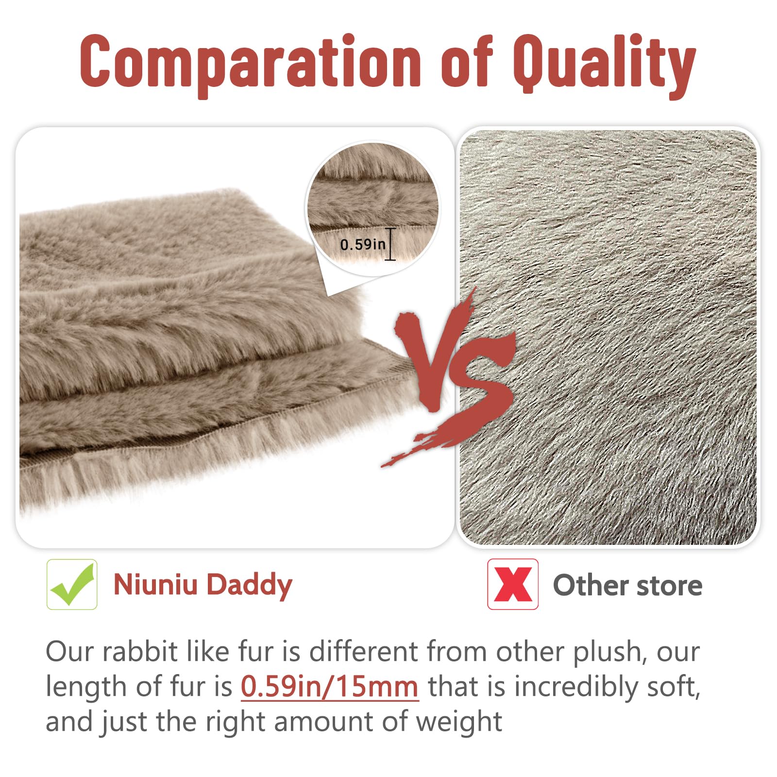 Foto 7 pulgar | Peluche Pesado Niuniu Daddy Panda 1,5 Kg para Niños - Venta Internacional