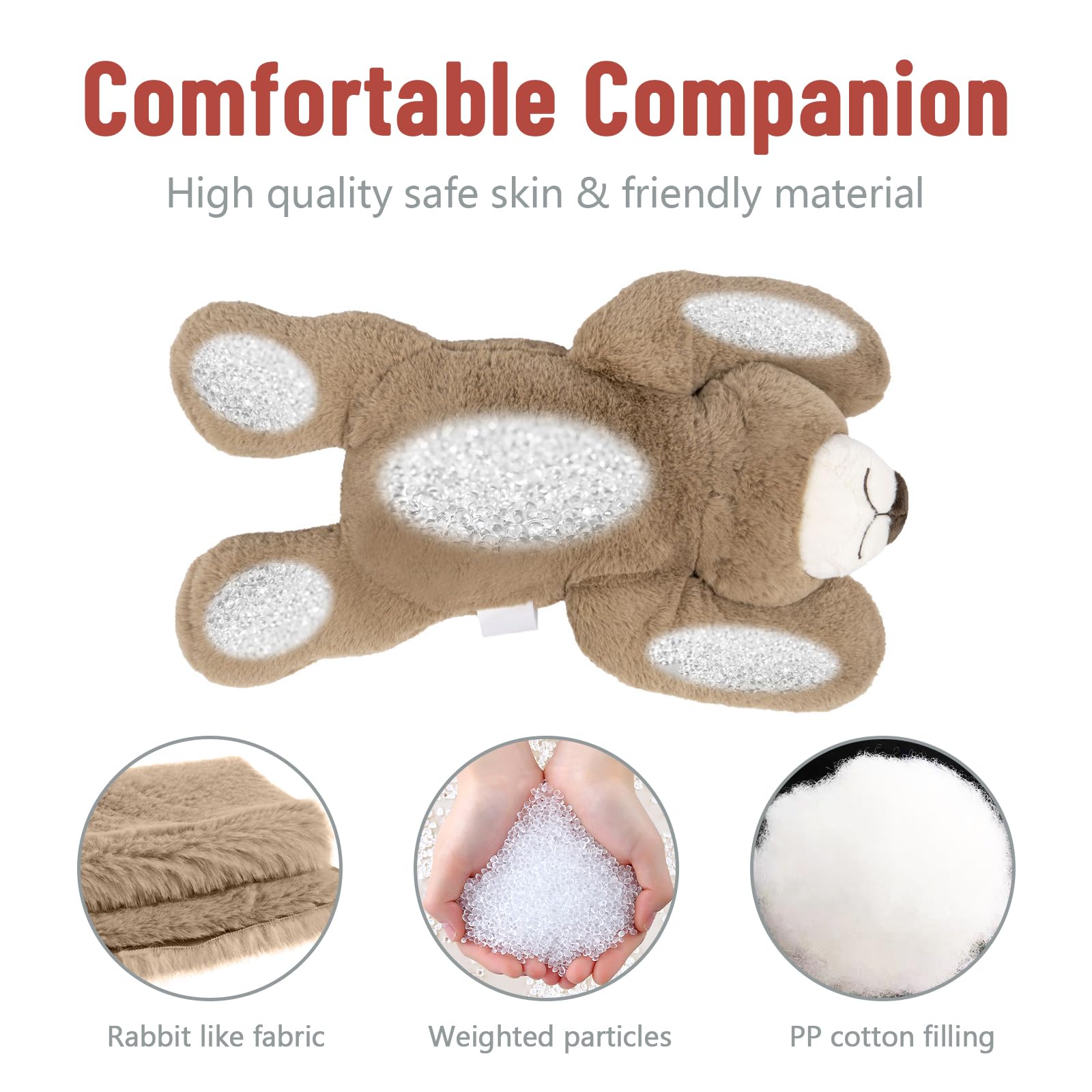 Foto 8 pulgar | Peluche Pesado Niuniu Daddy Panda 1,5 Kg para Niños - Venta Internacional
