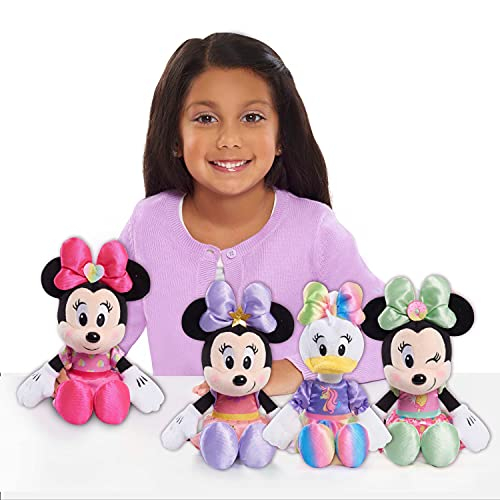 Foto 3 pulgar | Puf de Peluche Disney Junior Minnie Mouse de 8 Pulgadas - Venta Internacional