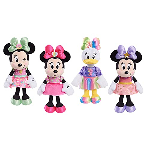 Foto 5 pulgar | Puf de Peluche Disney Junior Minnie Mouse de 8 Pulgadas - Venta Internacional