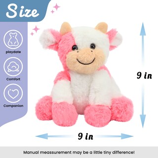Foto 2 | Peluche Hopearl de Vaca de Peluche Multicolor 23 cm para Niños - Venta Internacional