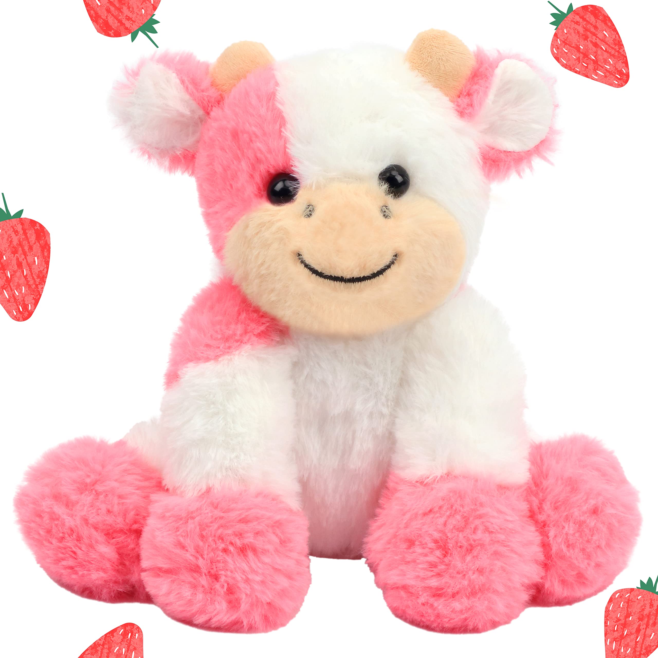Foto 8 pulgar | Peluche Hopearl de Vaca de Peluche Multicolor 23 cm para Niños  - Venta Internacional