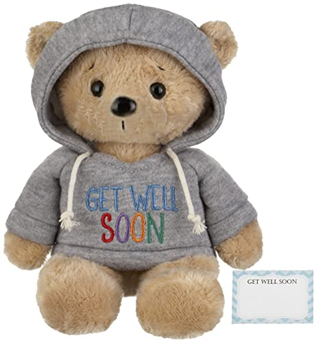 Foto 2 pulgar | Oso de Peluche Ganz Get Well con Capucha - Venta Internacional