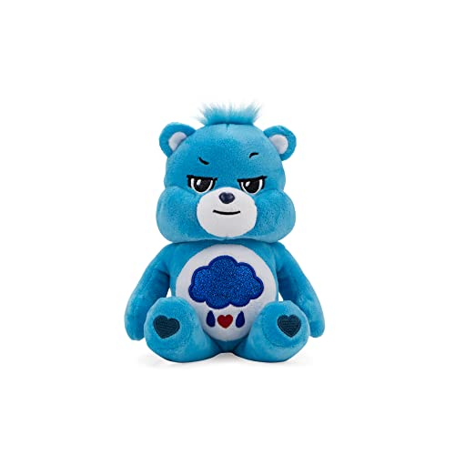 Peluche Care Bears Grumpy Azul 23 cm con Purpurina en la Barriga - Venta Internacional