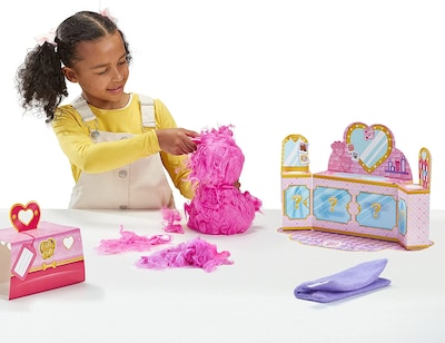 Foto 3 | Peluche Little Live Scruff-a-luvs Cutie Cuts! Cachorro Rosa - Venta Internacional