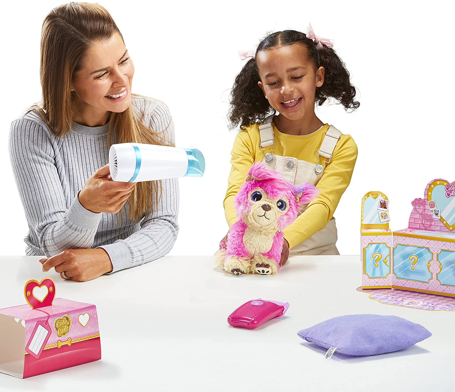 Foto 6 pulgar | Peluche Little Live Scruff-a-luvs Cutie Cuts! Cachorro Rosa - Venta Internacional