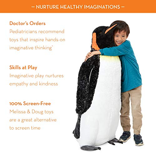 Foto 4 | Peluche de Pingüino Gigante Melissa & Doug - Venta Internacional