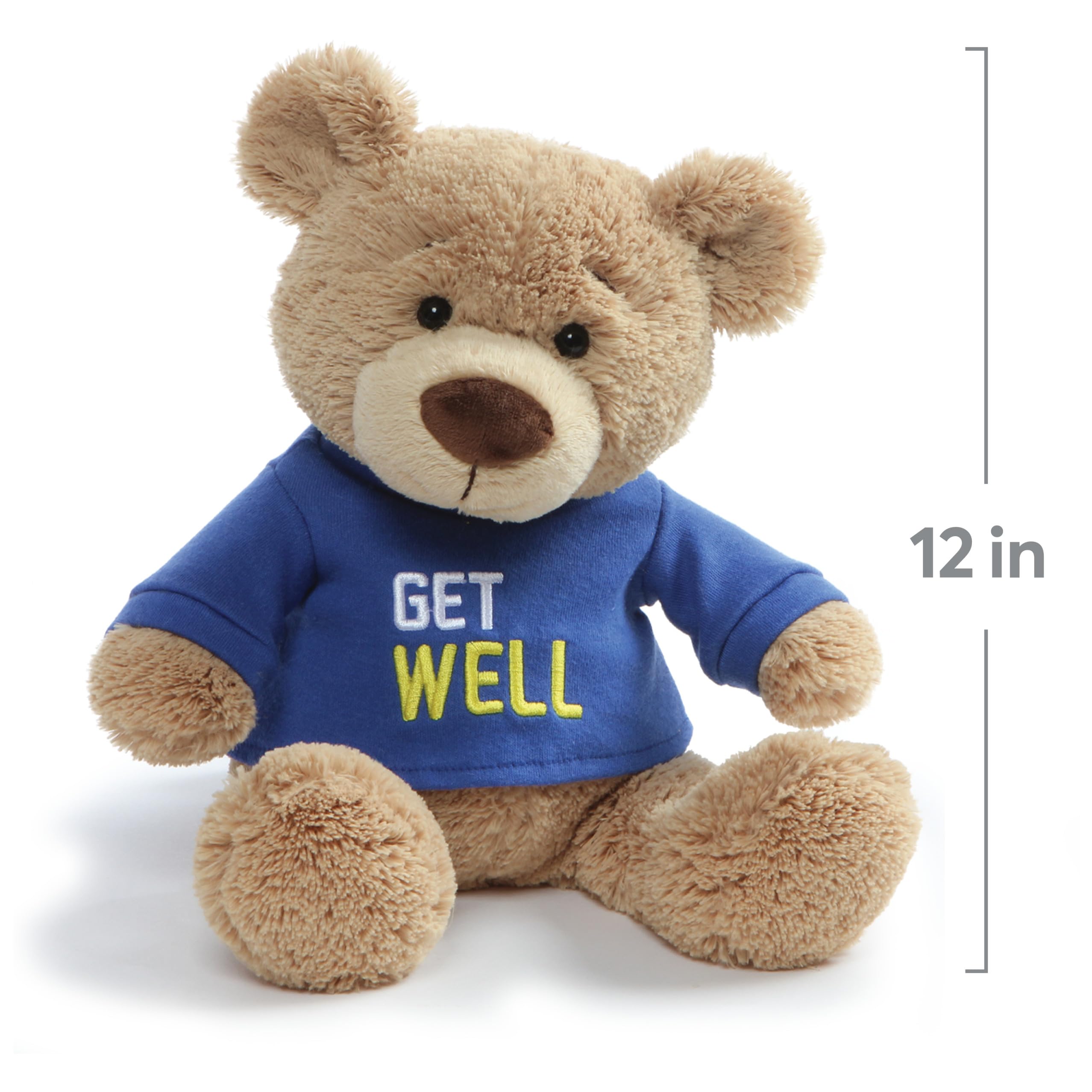 Foto 4 pulgar | Oso de Peluche Gund Get Well de 12.5 cm con Camiseta - Venta Internacional