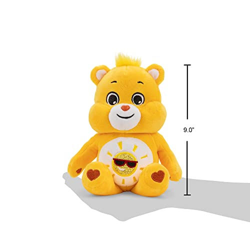 Foto 3 pulgar | Peluche Care Bears Funshine Bear de 9 Pulgadas con Purpurina - Venta Internacional