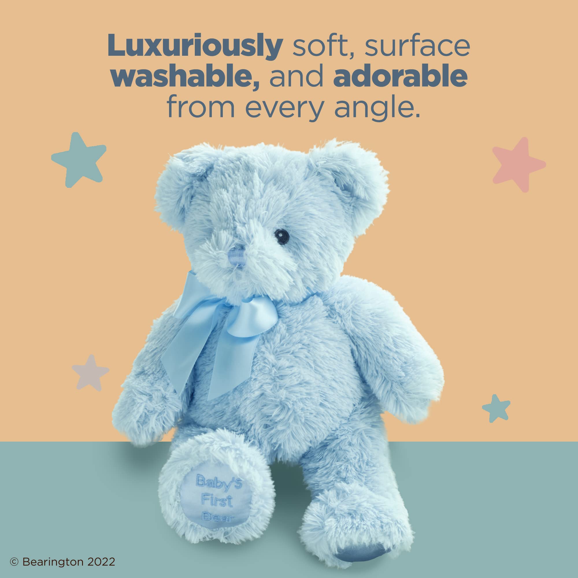 Foto 3 pulgar | Peluche Bearington De Peluche Azul De 30 Cm - Venta Internacional.