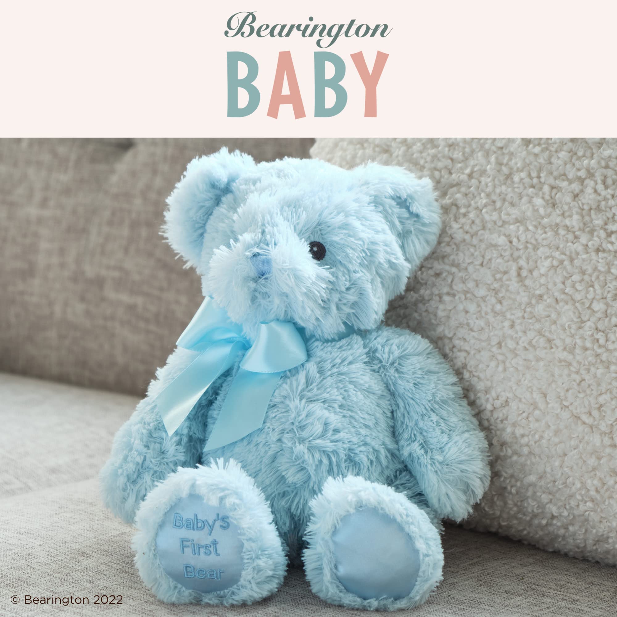 Foto 8 pulgar | Peluche Bearington De Peluche Azul De 30 Cm - Venta Internacional.