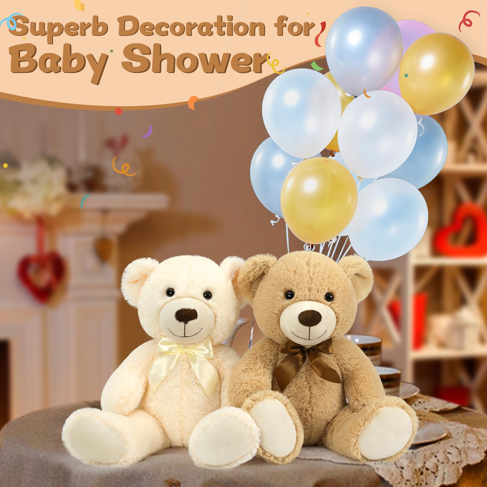 Foto 7 pulgar | Peluche con Forma de Oso MorisMos de 55 cm para Niños - Venta Internacional