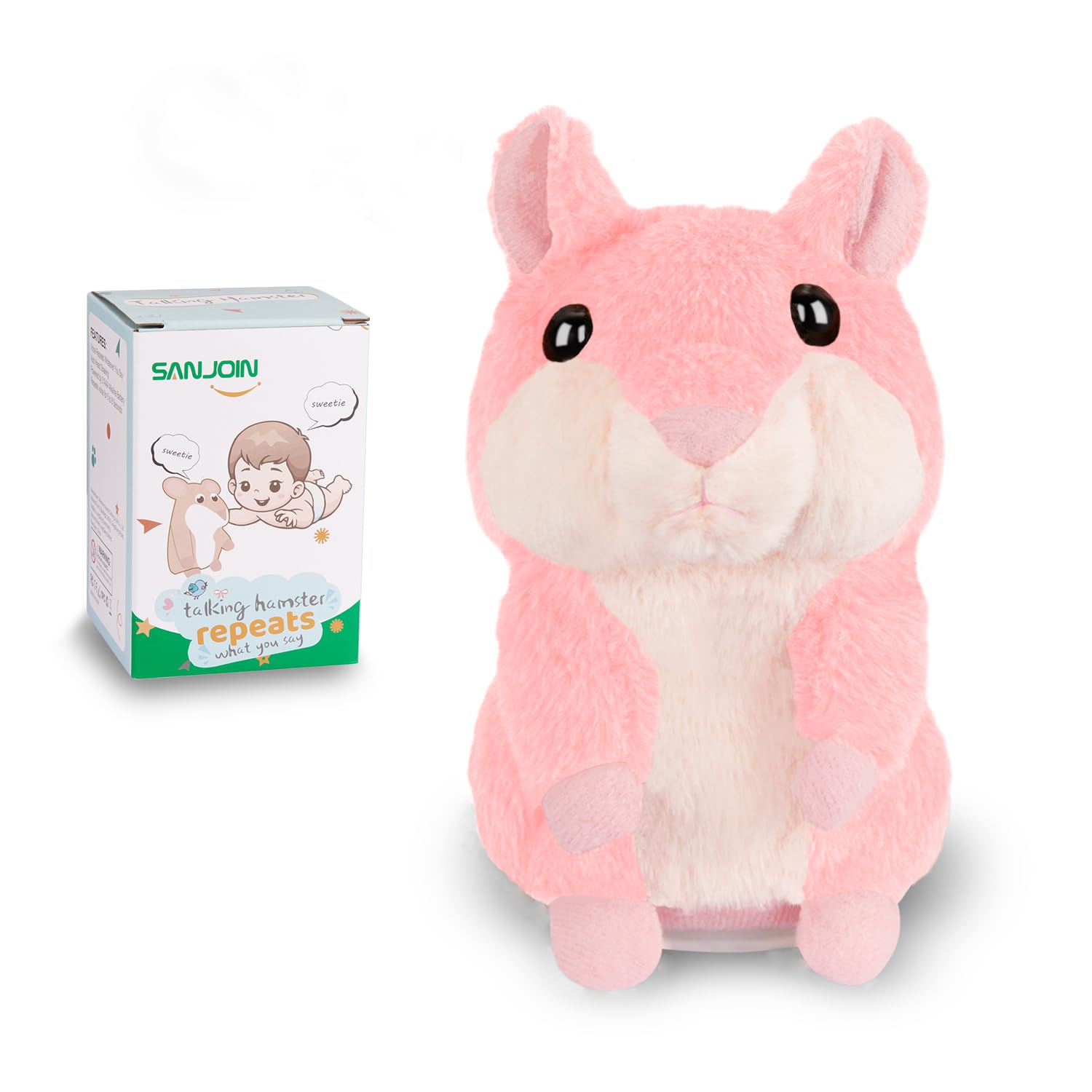 Foto 2 pulgar | Hámster Parlante Sanjoin Rosa  - Venta Internacional