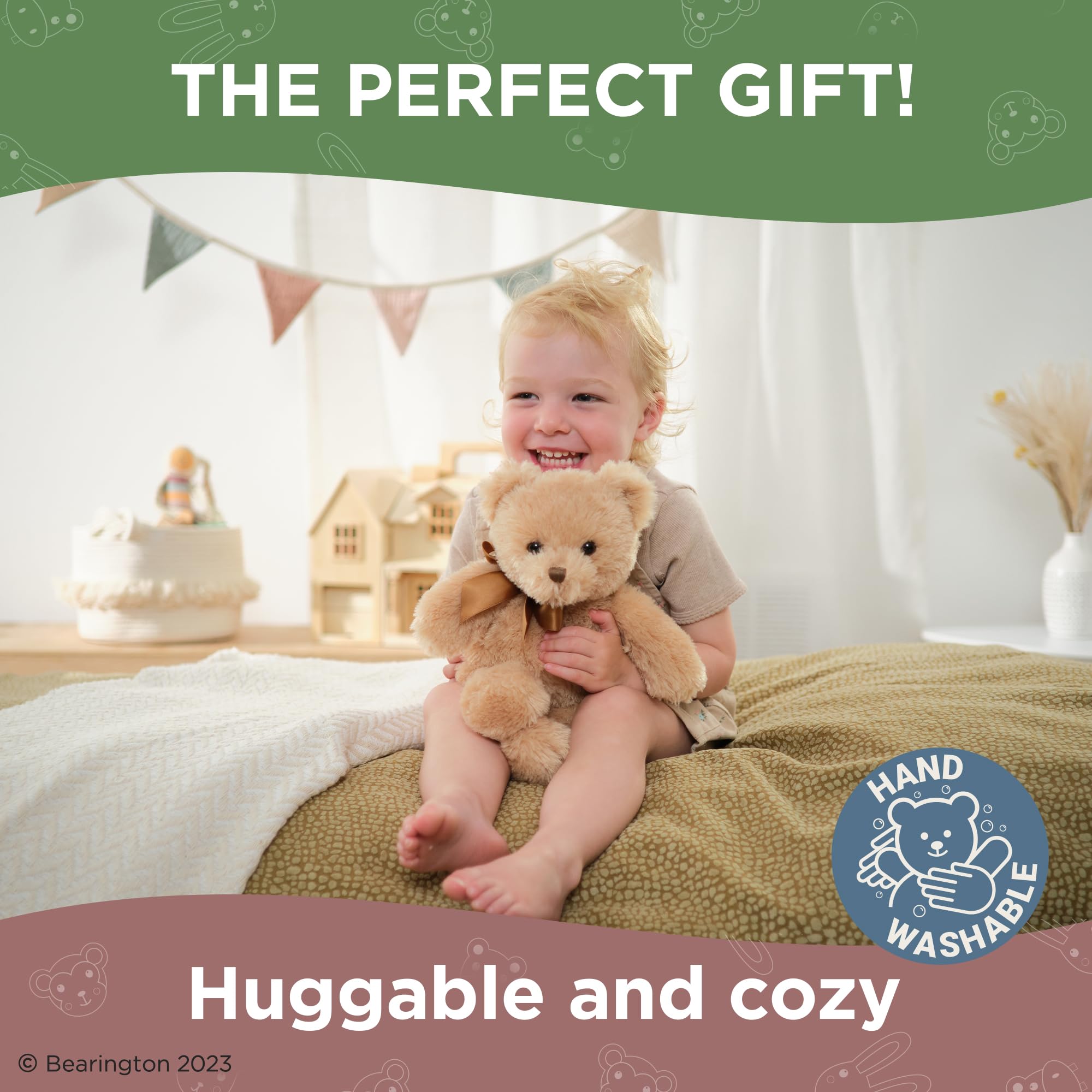 Foto 7 pulgar | Oso de Peluche Bearington Lil' Honey 30 cm Marrón - Venta Internacional