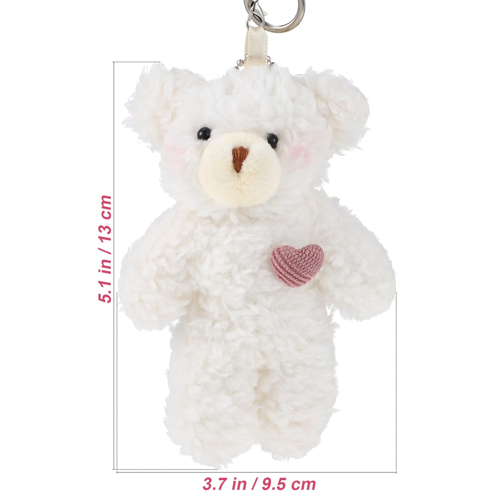 Foto 5 pulgar | Llavero con Forma de Oso De Peluche Nuobesty - Venta Internacional
