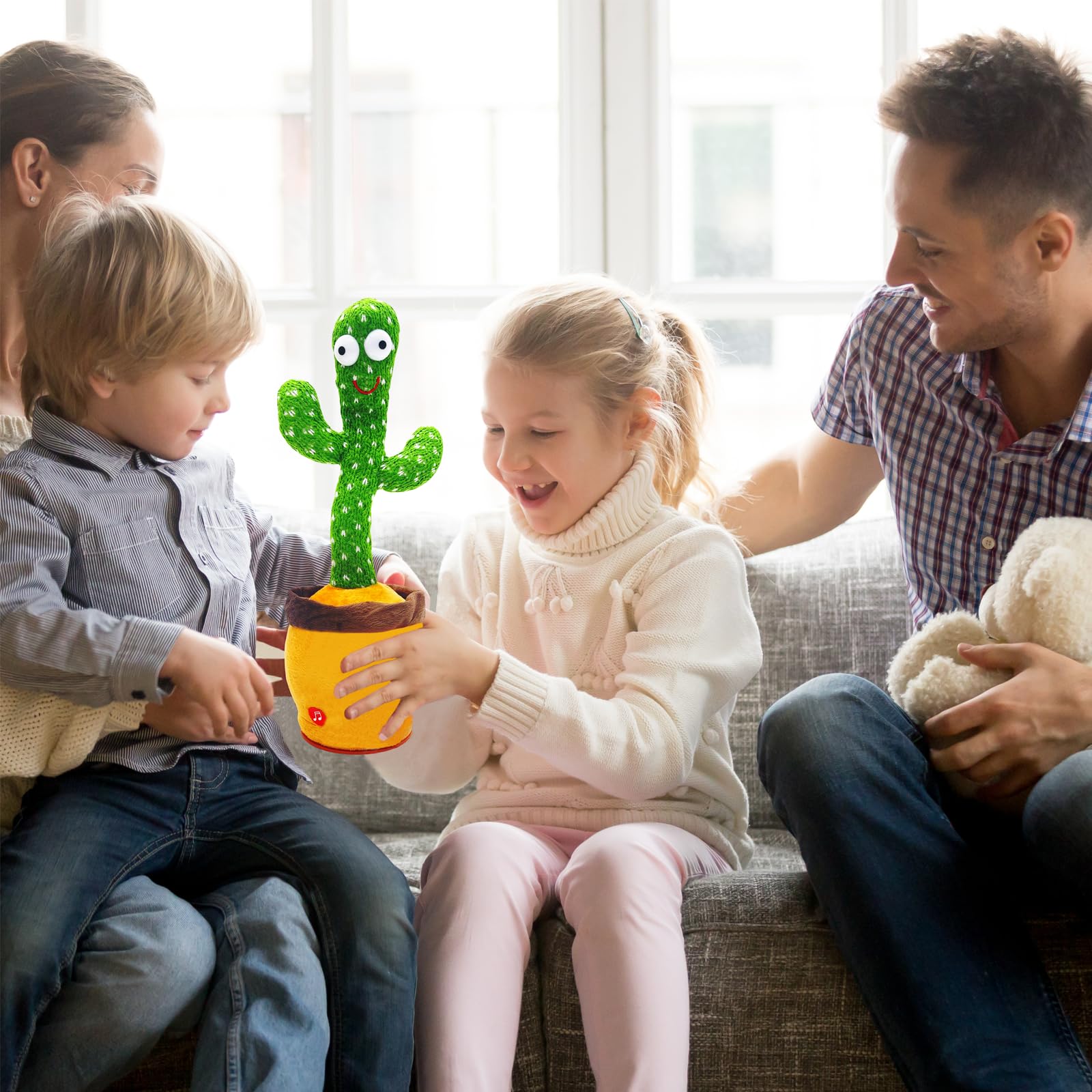 Foto 4 pulgar | Juguete de Cactus Dancing Talking Sanjoin para Bebé - Venta Internacional