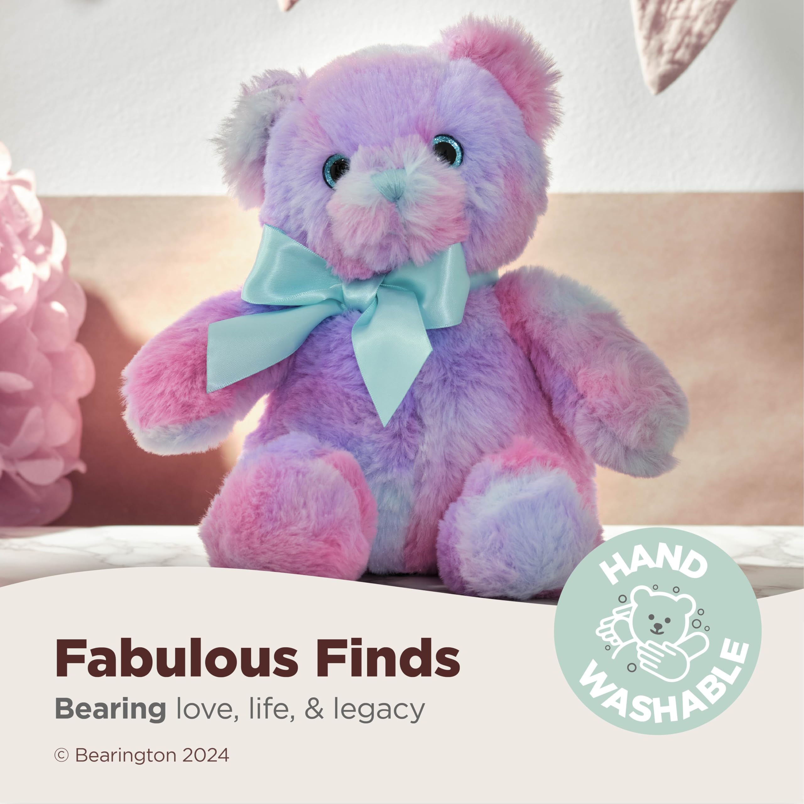 Foto 4 pulgar | Oso de Peluche Bearington Rainbow Lil Gem 30 cm - Venta Internacional