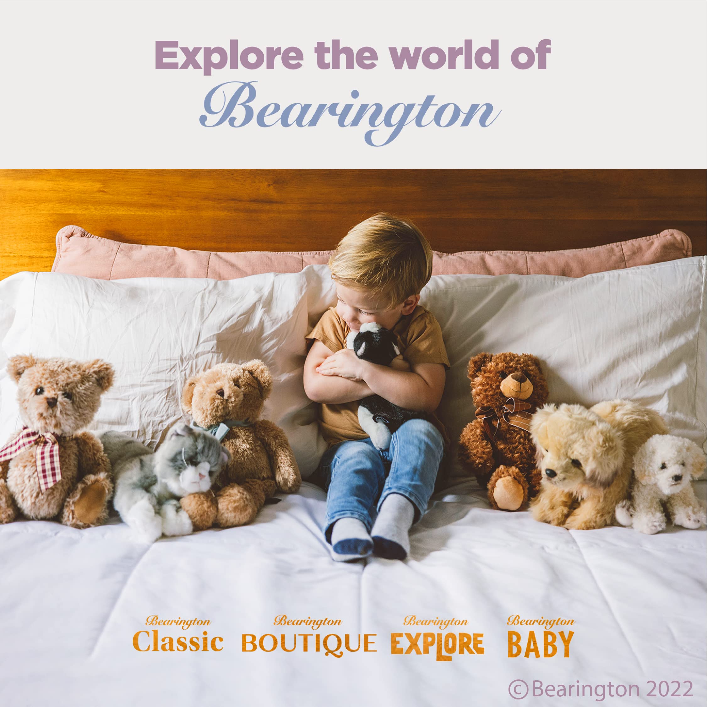 Foto 6 | Osito de Peluche Bearington Candi de 30 cm - Venta Internacional
