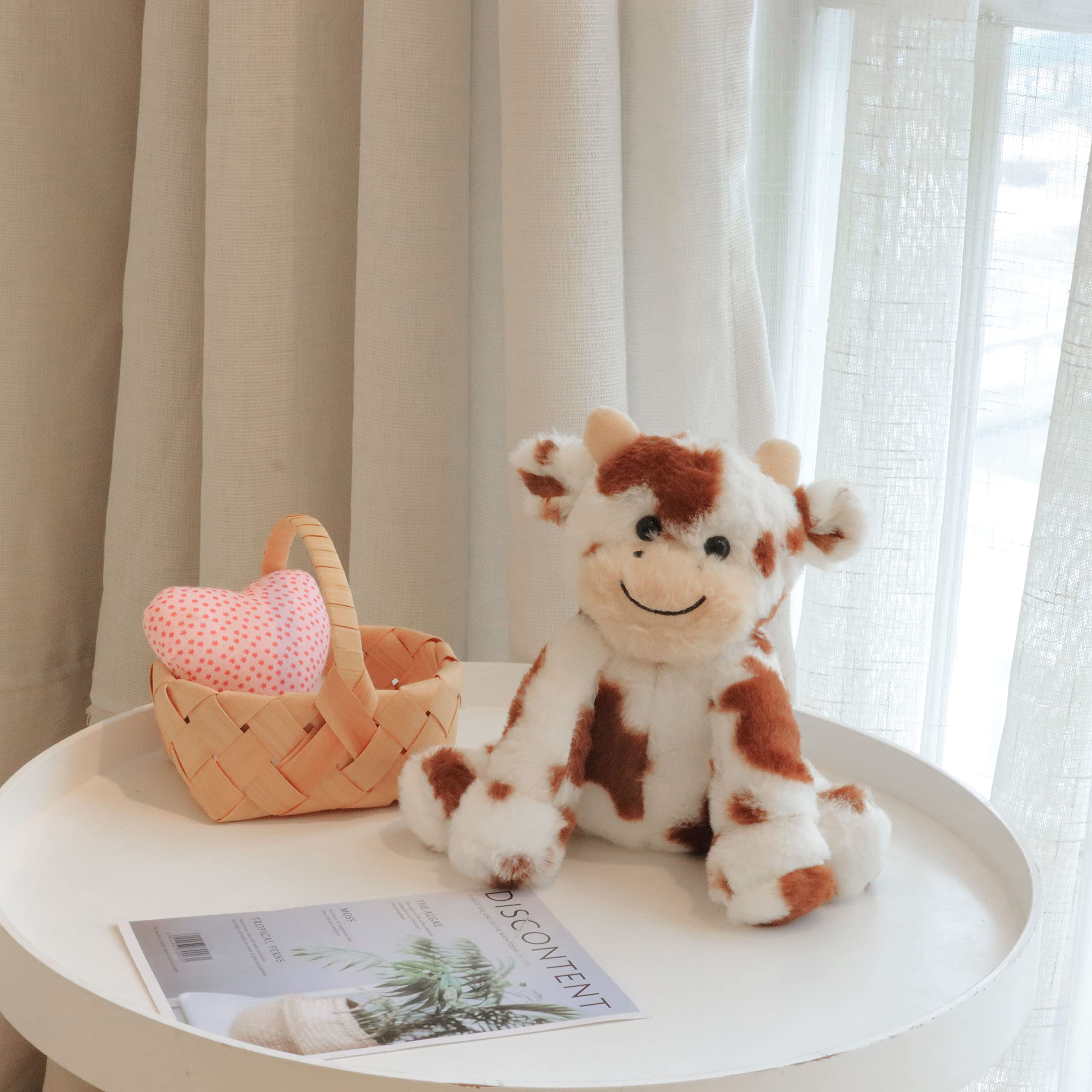 Foto 6 pulgar | Peluche Hopearl Forma de Vaca 23 cm - Venta Internacional