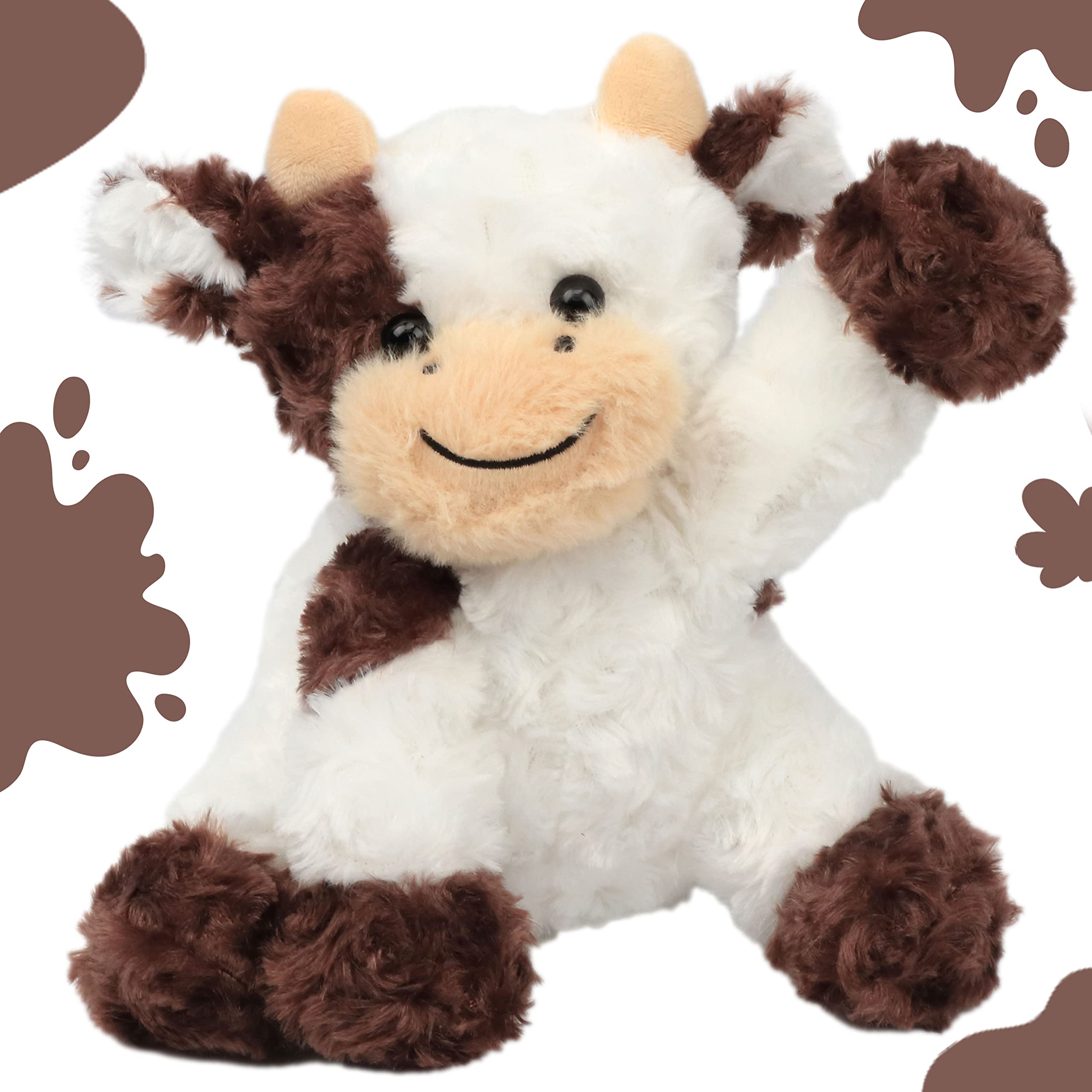 Foto 2 pulgar | Peluche Hopearl con Forma de Vaca 23 Cm - Venta Internacional