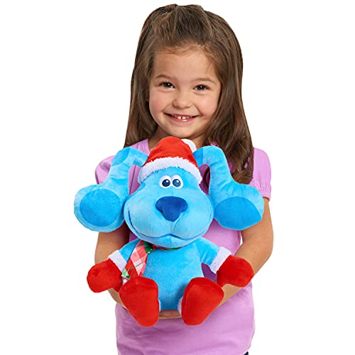 Foto 3 pulgar | Peluche Just Play Blue's Clues & You! Holiday Blue 15 cm - Venta Internacional