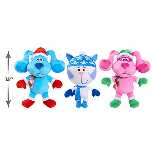 Foto 4 pulgar | Peluche Just Play Blue's Clues & You! Holiday Blue 15 cm - Venta Internacional