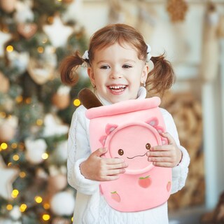 Foto 4 | Peluche Niuniu Daddy Axolotl Boba Tea Pink Unicorn 43 cm - Venta Internacional
