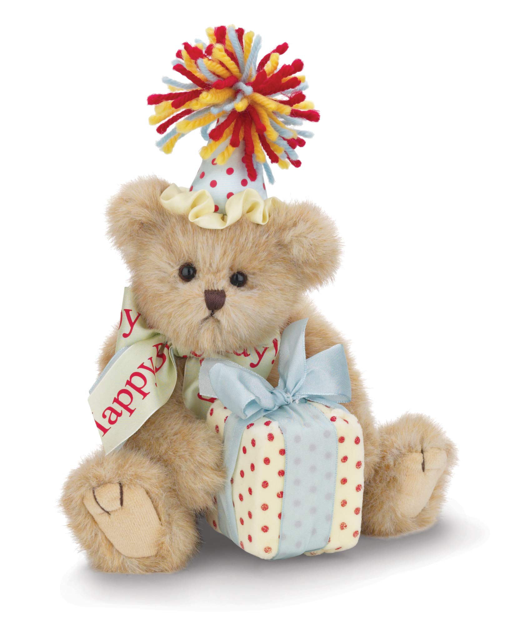 Oso de Peluche Bearington Happy Birthday de 10 Pulgadas - Venta Internacional