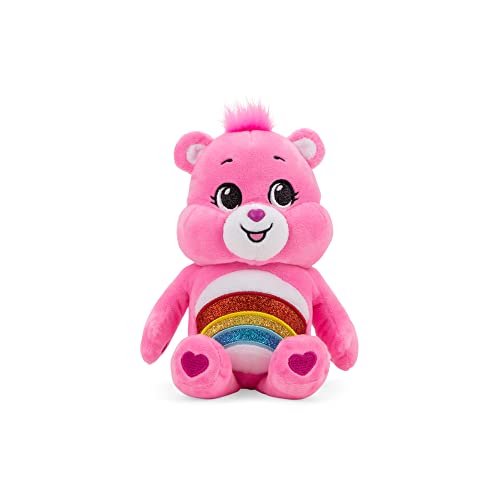 Peluche Care Bears Cheer Bear Glitter Belly 23 Cm - Venta Internacional