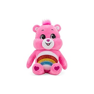 Foto 1 | Peluche Care Bears Cheer Bear Glitter Belly 23 Cm - Venta Internacional