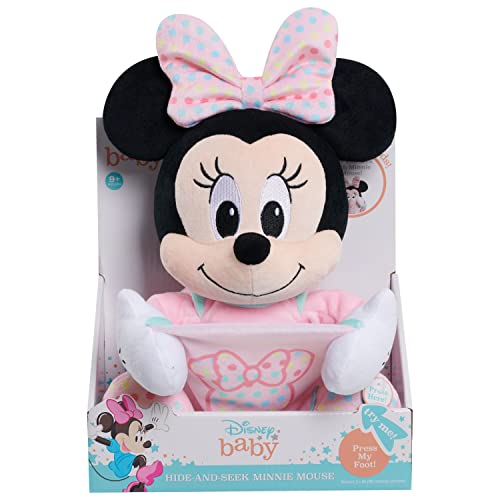 Foto 7 pulgar | Juguete de Peluche Just Play Disney Baby Hide-and-Seek Minnie - Venta Internacional