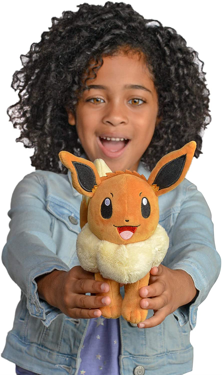 Foto 7 pulgar | Peluches Pokémon de Eevee y Pikachu-Venta Internacional