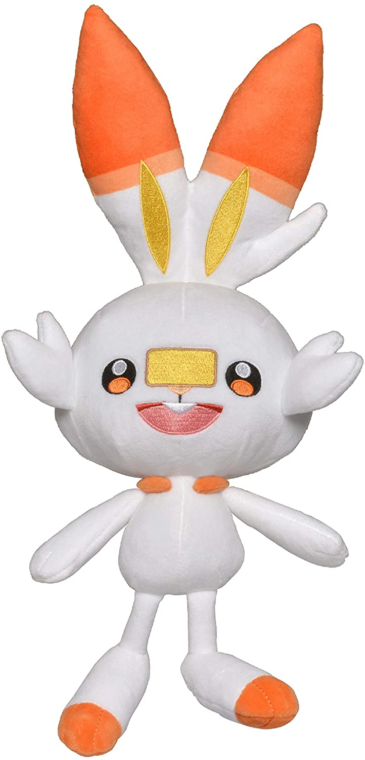 Foto 2 pulgar | Peluche Pokémon Espada Y Escudo Oficial 8'' Scorbunny - Venta Internacional