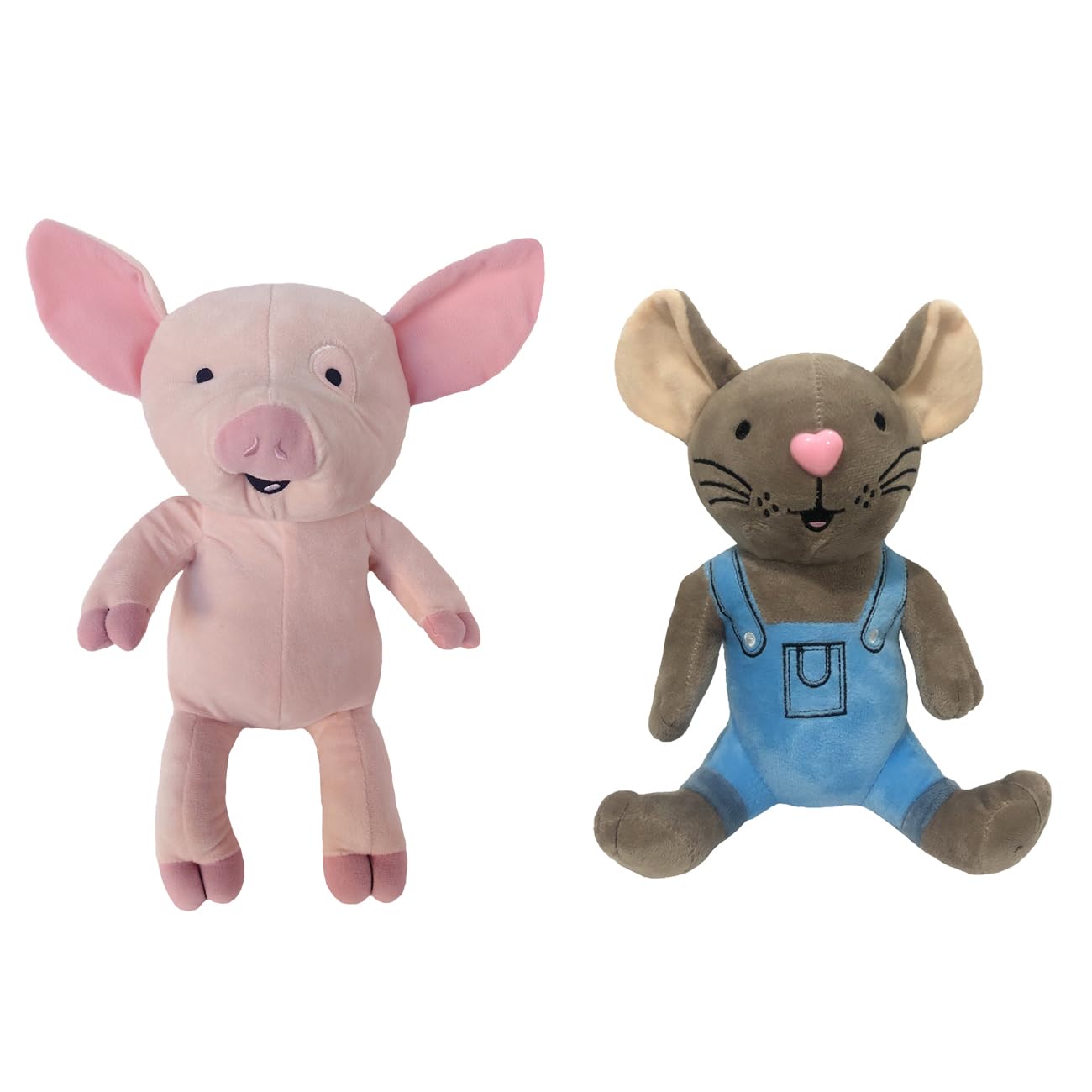 Foto 2 pulgar | Peluche con Personajes de Ratón Y Cerdo 25 cm - Venta Internacional