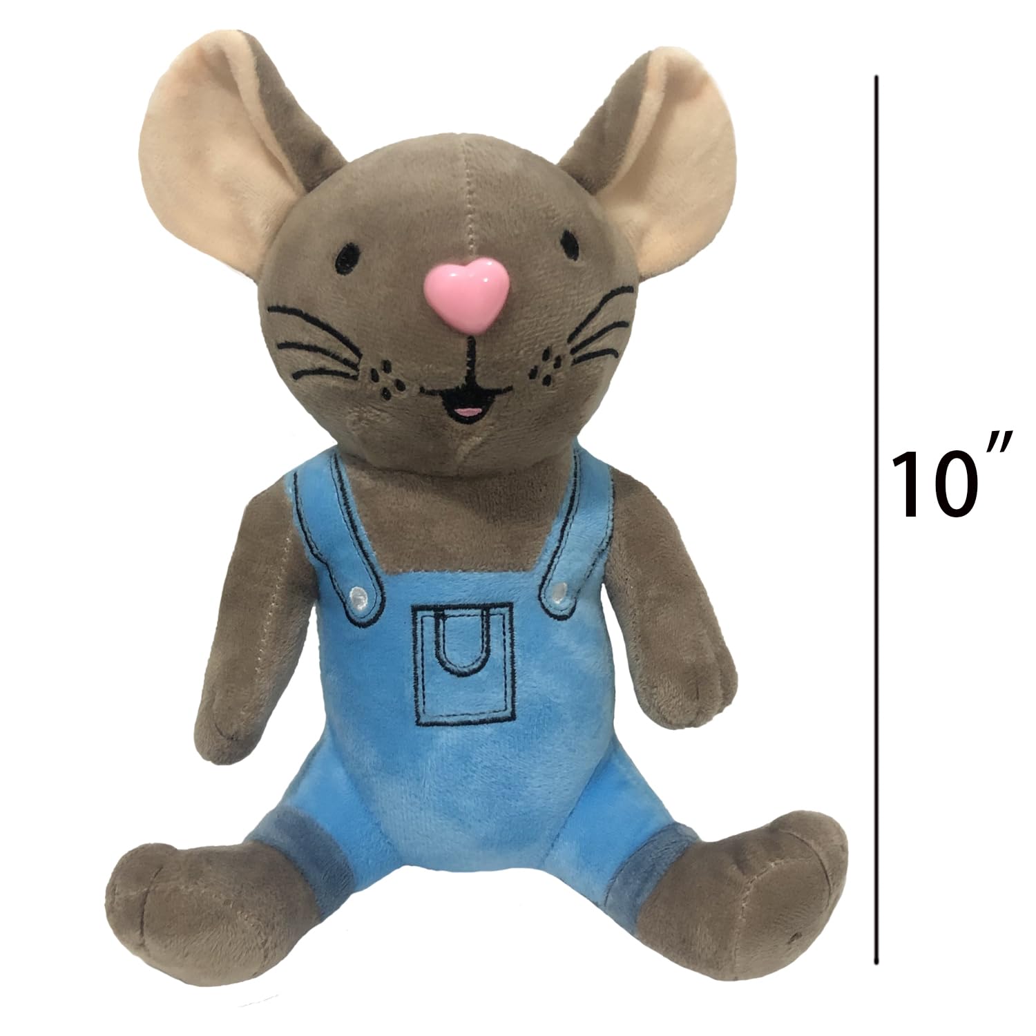 Foto 6 pulgar | Peluche con Personajes de Ratón Y Cerdo 25 cm - Venta Internacional