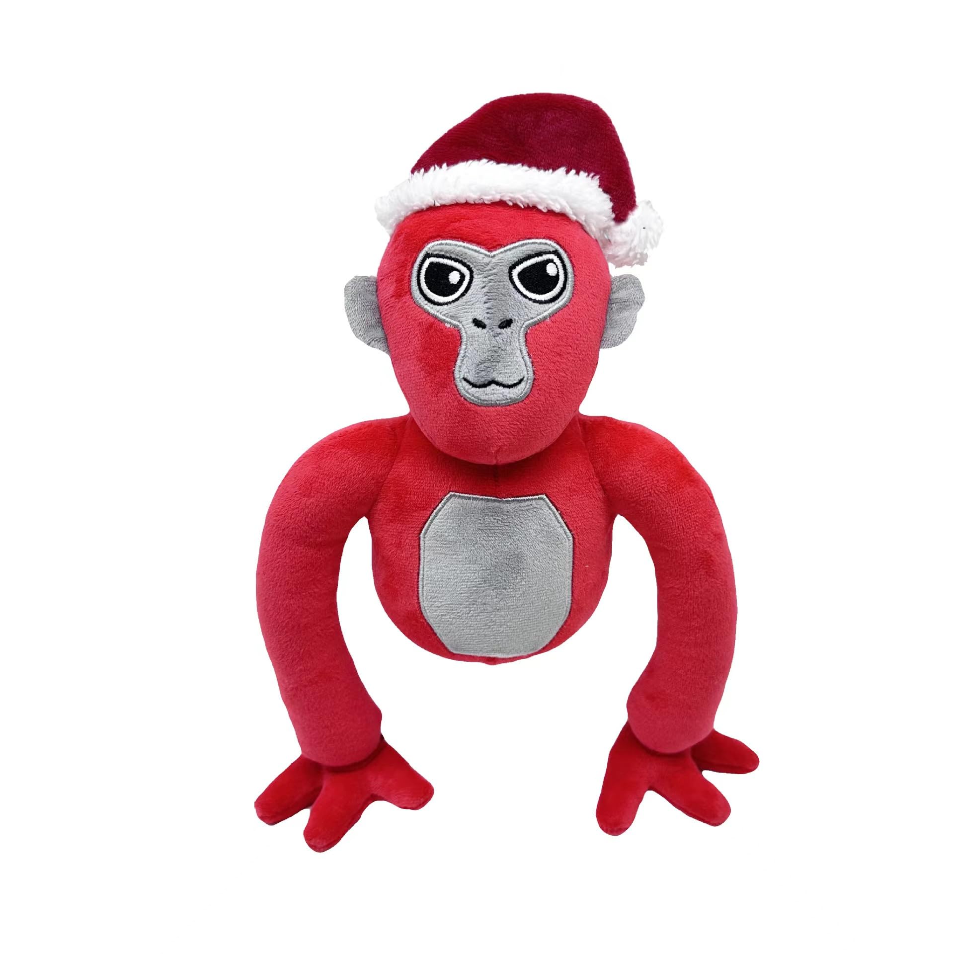 Foto 2 pulgar | Peluche Navideño de Gorila 30 Cm - Venta Internacional