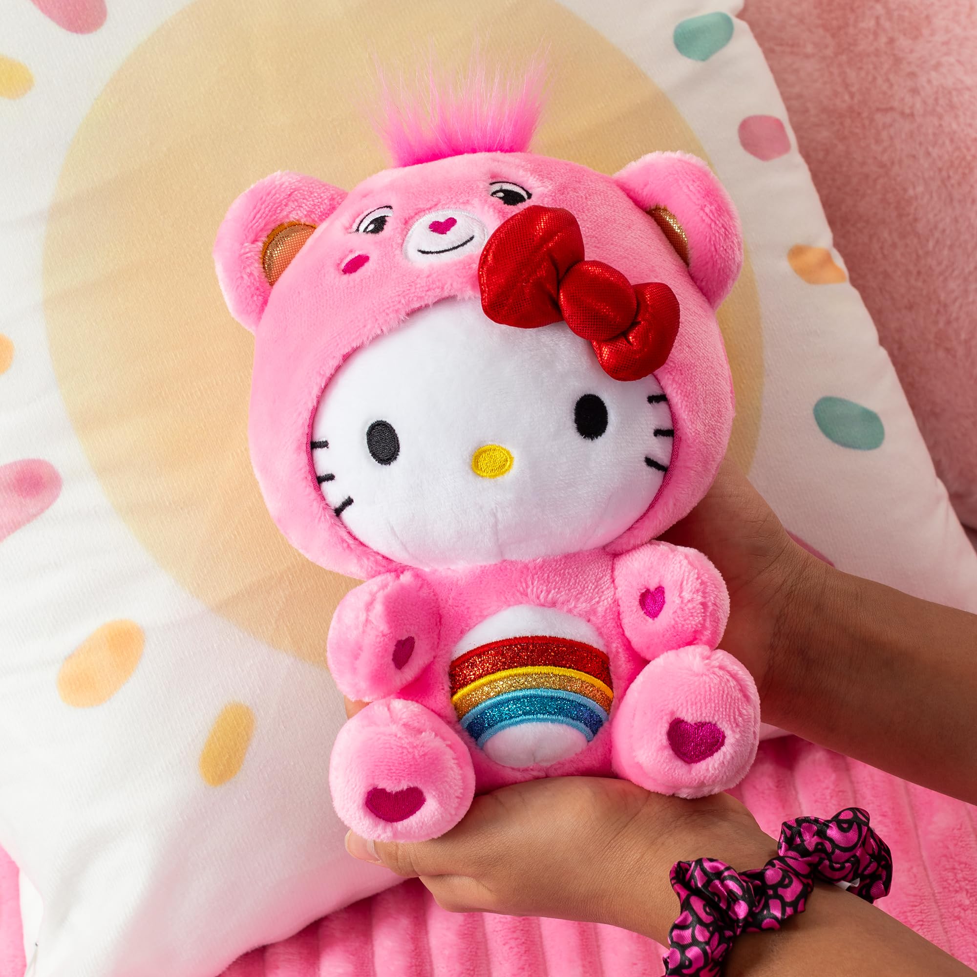 Foto 3 pulgar | Peluche Care Bears de Hello Kitty-Venta Internacional