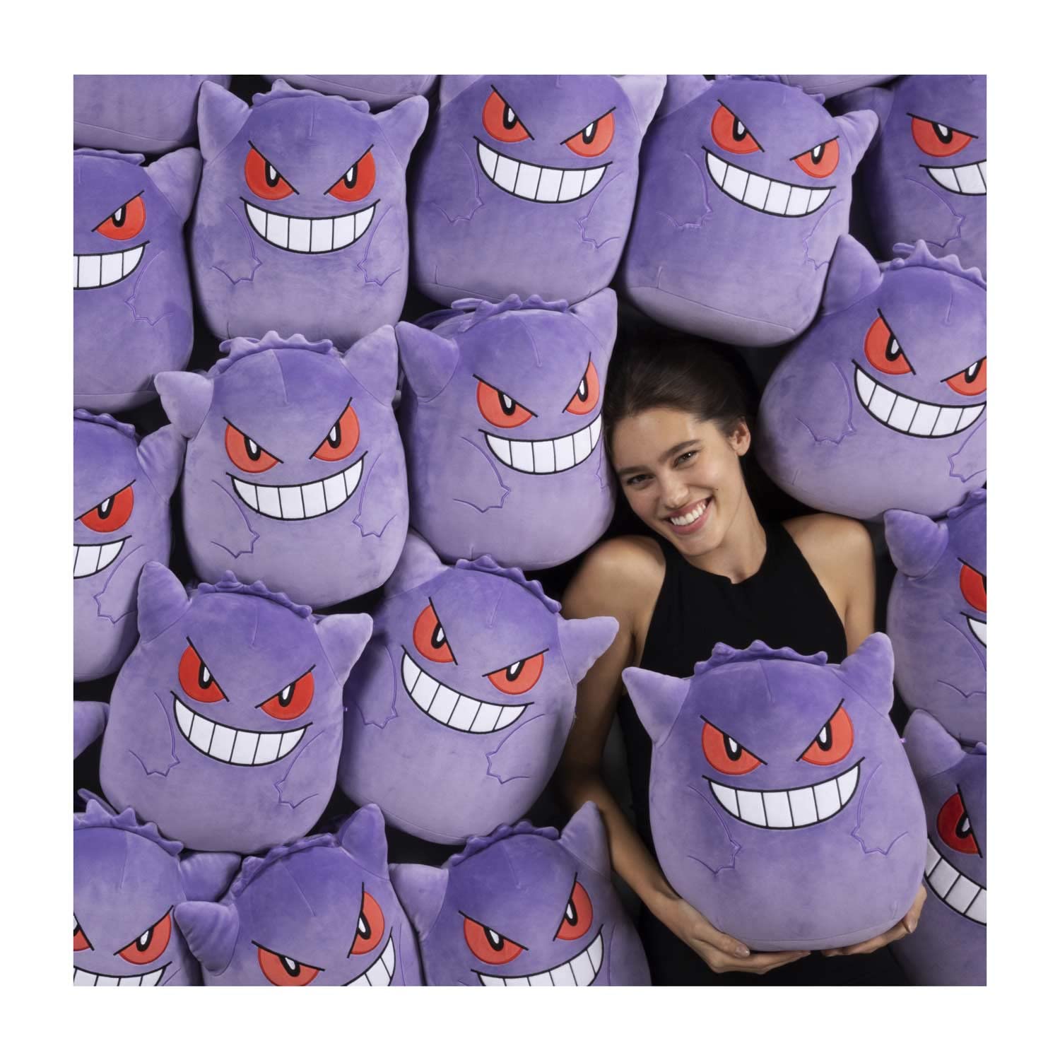 Foto 4 pulgar | Malvaviscos De Peluche Pokémon Gengar Serie 1 25 cm - Venta Internacional