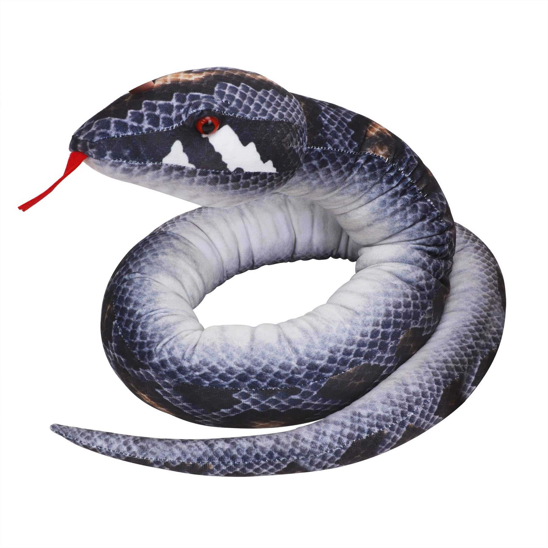 Foto 2 | Clobeau De Peluche Con Forma De Serpiente Realista De 200 Cm De Largo Para Niños - Venta Internacional.