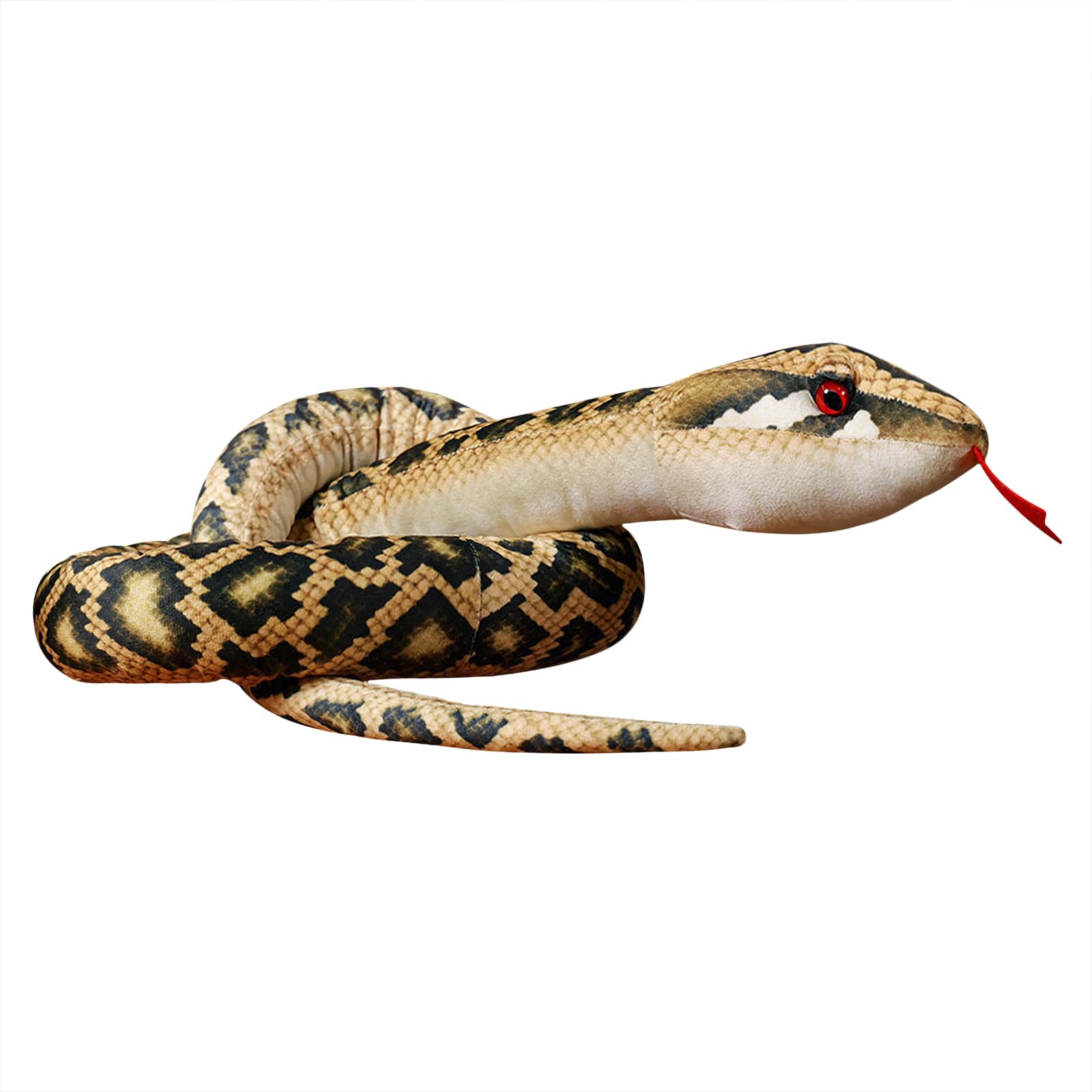 Foto 2 | Clobeau De Peluche Con Forma De Serpiente Realista, 200 Cm De Largo - Venta Internacional.