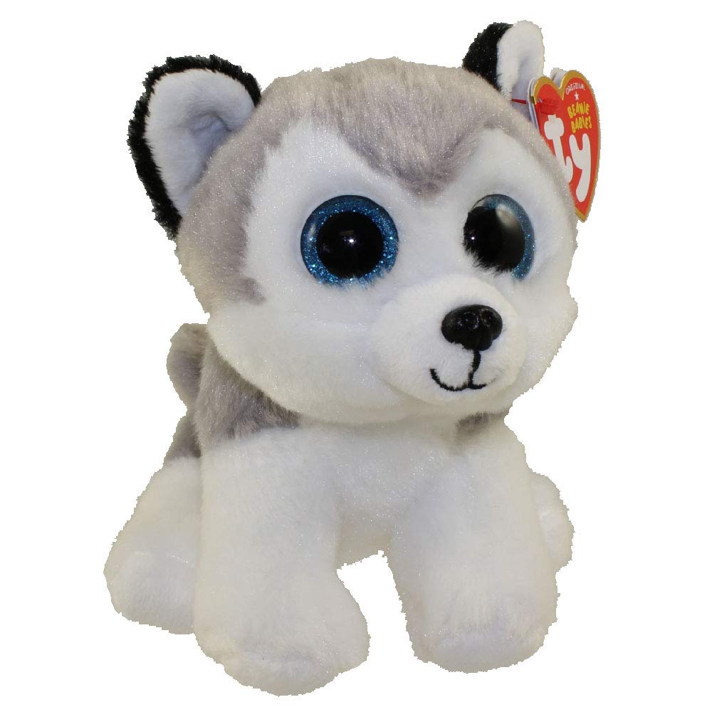 Foto 2 pulgar | Peluche Ty Beanie Baby Buff El Perro Husky - Importado de Estados Unidos
