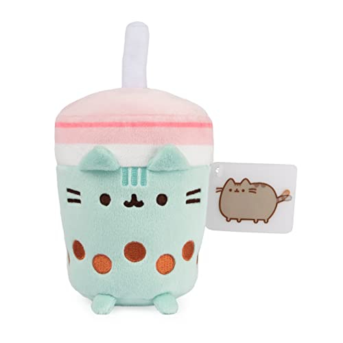 Foto 2 pulgar | Taza de Té Pusheen Boba de Peluche Gund Pushee  Verde - Venta Internacional