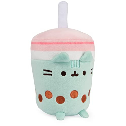 Foto 4 pulgar | Taza de Té Pusheen Boba de Peluche Gund Pushee  Verde - Venta Internacional