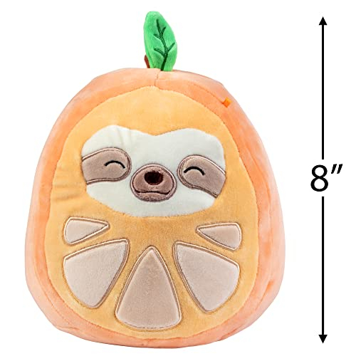Foto 5 pulgar | Peluche Squishmallow Simon the Orange Sloth - Venta Internacional