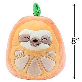 Foto 4 | Peluche Squishmallow Simon the Orange Sloth - Venta Internacional