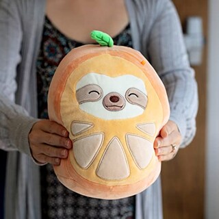 Foto 5 | Peluche Squishmallow Simon the Orange Sloth - Venta Internacional