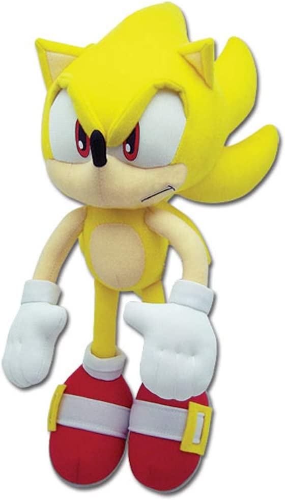 Foto 1 | Peluche Sonic The Hedgehog Super Sonic 12'' - Venta Internacional