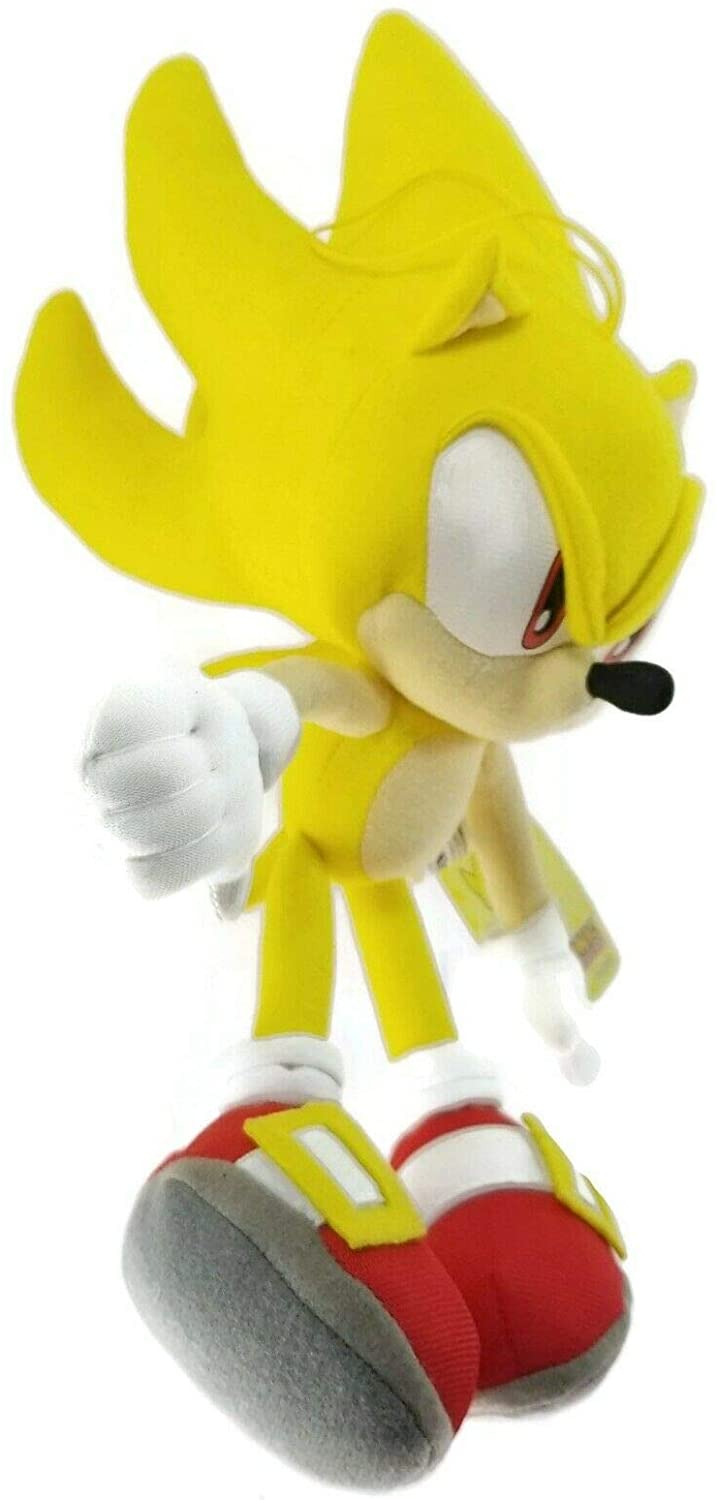 Foto 3 pulgar | Peluche Sonic The Hedgehog Super Sonic 12'' - Venta Internacional
