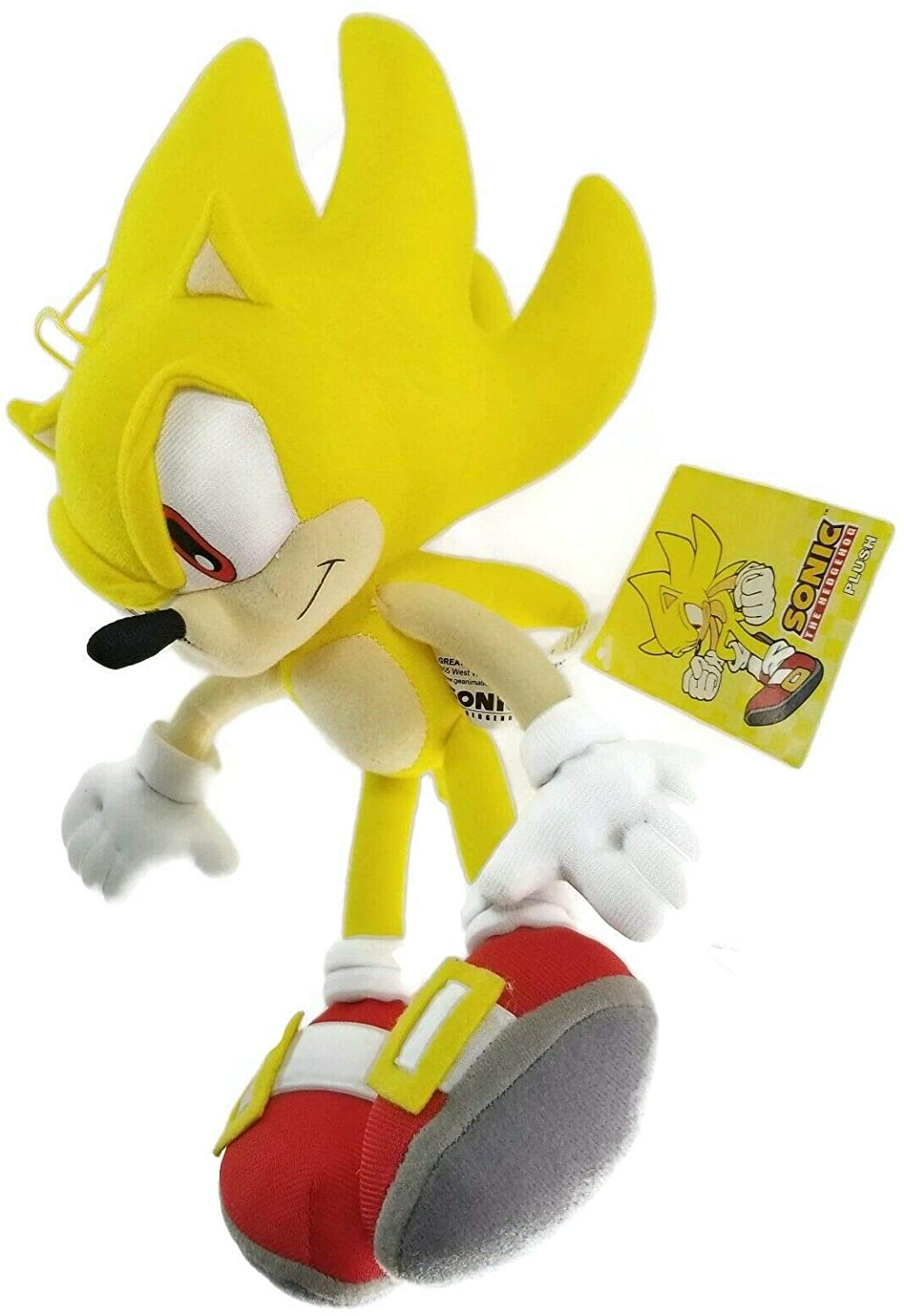 Foto 3 | Peluche Sonic The Hedgehog Super Sonic 12'' - Venta Internacional