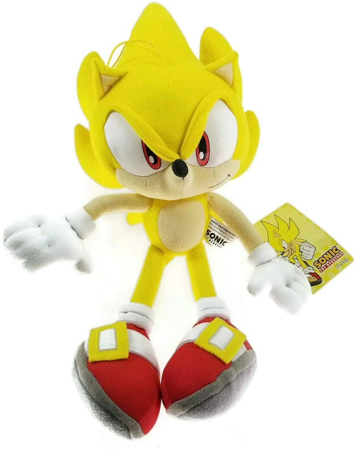 Foto 5 pulgar | Peluche Sonic The Hedgehog Super Sonic 12'' - Venta Internacional